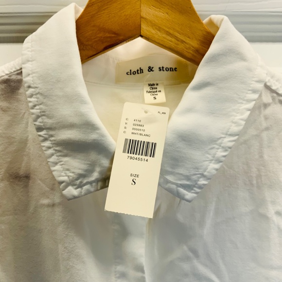 Anthropologie Cloth & Stone Classic Buttondown - Picture 6 of 16